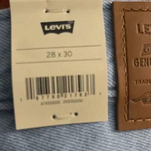 Levi's® PremiumBAGGY DAD WIDE LEG WOMEN'S JEANS 28 X 30